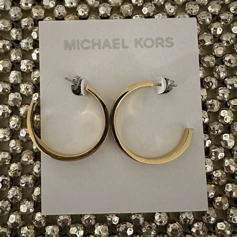 michael kors earrings uk|michael kors hoop earrings sale.